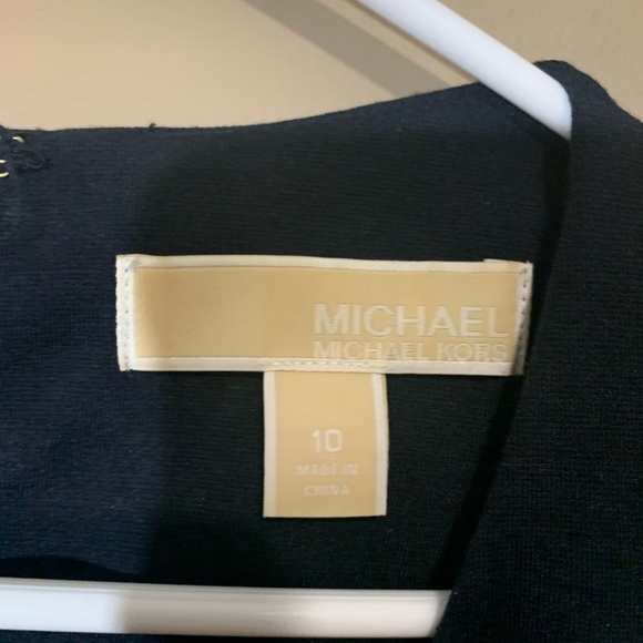 MK Gemma floral print pointe fit&flare dress sz 10 - Picture 4 of 5